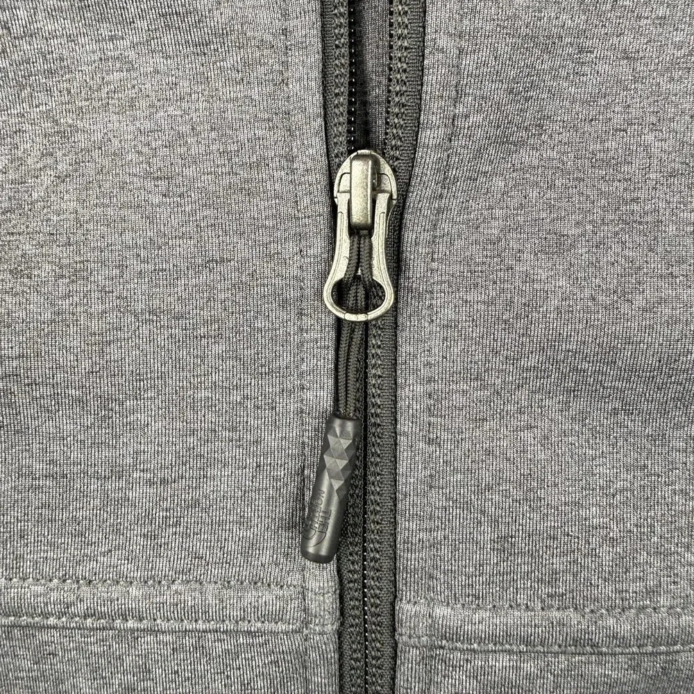 The North Face Jacket Mens‎ Medium Gray Windwall Apex Full Zip Softshell Outdoor